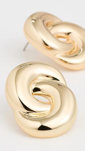Luv Aj Women's The Solstice Knot Stud Earrings in Saudi Arabia