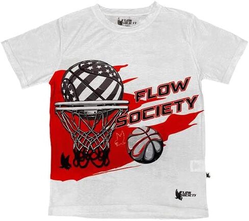 تي شيرت رياضي من Flow Society Youth Flow Hoop in Kuwait