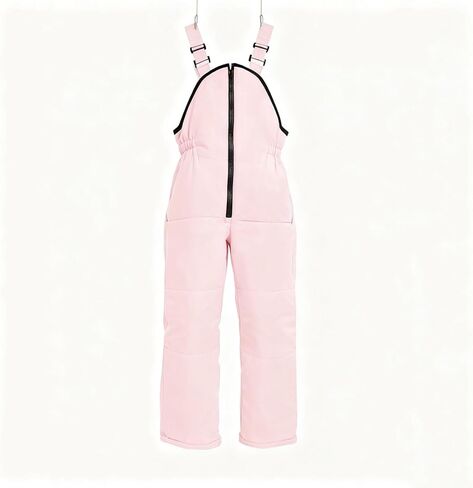 Unisex Kids Snow Suit Girls Boys Hooded Waterproof Insulated One Piece Ski Suit Warm Windproof Winter Outdoor Overalls in Kuwait