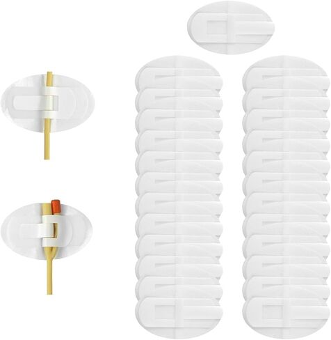 Catheter Stabilization Device, Catheter Securement Device with Extra-Large Self-Adhesive Hook, Breathable Catheter Stabilization Device for NG/J/G Feeding Tubes (60Pcs) in Kuwait