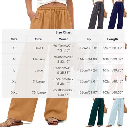 Wide Leg Yoga Pants for Women with Pockets High Waisted Lounge Bottoms Drawstring Pajamas Flowy Casual House Trousers in Kuwait