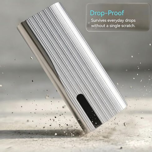 Philley Aluminum Alloy Glasses Case, Hard Shell Eyeglasses Case with Lightweight Design, Metal Box for Men & Women in Saudi Arabia