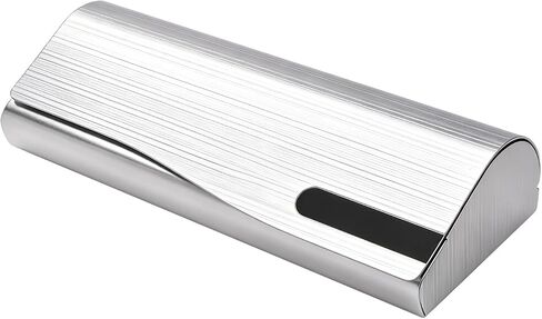 Philley Aluminum Alloy Glasses Case, Hard Shell Eyeglasses Case with Lightweight Design, Metal Box for Men & Women in Saudi Arabia