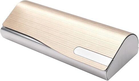 Philley Aluminum Alloy Glasses Case, Hard Shell Eyeglasses Case with Lightweight Design, Metal Box for Men & Women in Saudi Arabia
