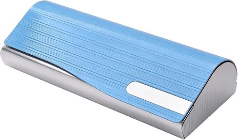 Philley Aluminum Alloy Glasses Case, Hard Shell Eyeglasses Case with Lightweight Design, Metal Box for Men & Women in Saudi Arabia