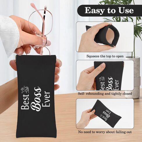 bosses day gifts for man,cool gifts for bosses Eyeglass Case in Saudi Arabia