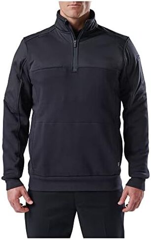 5.11 Tactical Stay Dry Job Shirt 2.0 Quarter Zip Pull Over, Style 72537, Fire Navy in Saudi Arabia