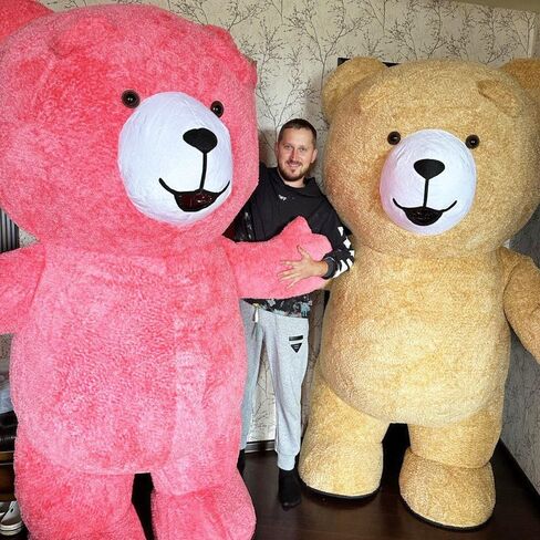 Giant inflatable Bear Costume Blow up Bear Plush Mascot Costume Carnival Halloween Xmas Adult Costume in Saudi Arabia