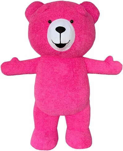 Giant inflatable Bear Costume Blow up Bear Plush Mascot Costume Carnival Halloween Xmas Adult Costume in Saudi Arabia