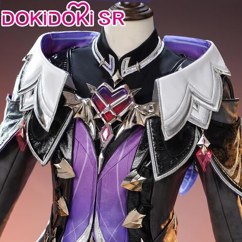 أزياء كيرا كيرا دورين التأثيرية Doki-SR Genshin Durin مجموعة كاملة من أجنحة الذيل التأثيرية أزياء الهالوين أغنية ويلكين مون in Kuwait