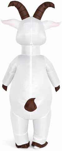 Inflatable Goat Costume for Party, Halloween, Full Body Blow Up Sheep Suit, Adult Size in Saudi Arabia
