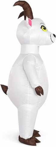 Inflatable Goat Costume for Party, Halloween, Full Body Blow Up Sheep Suit, Adult Size in Saudi Arabia