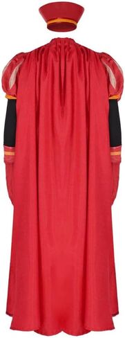 Adult King Cosplay Costume Men Red Cloak Tops Hat Full Set in Saudi Arabia