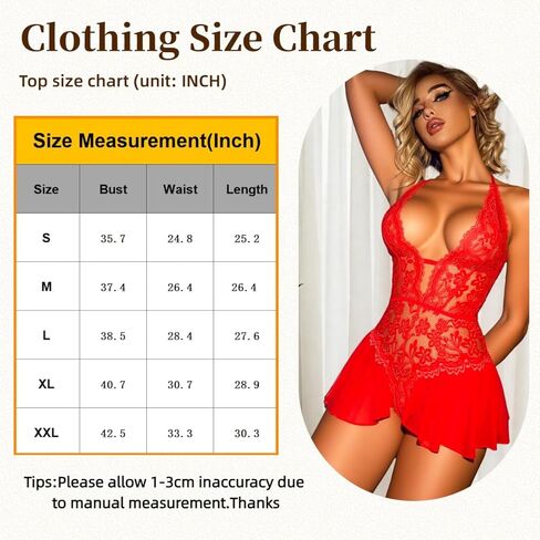Womens Sexy Lingerie Lace Floral Babydoll One Piece Naughty Outfits Mini Bodysuit Exotic Lingerie Set in Kuwait