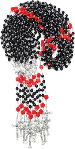 KOMI 12 Pcs Pearl Rosary Beads Catholic for Women Rosaries Catholic Bulk Set Pearl Beads Dozen Necklace First Communion Confirmation Christening Memorial Gifts for Guest in Kuwait