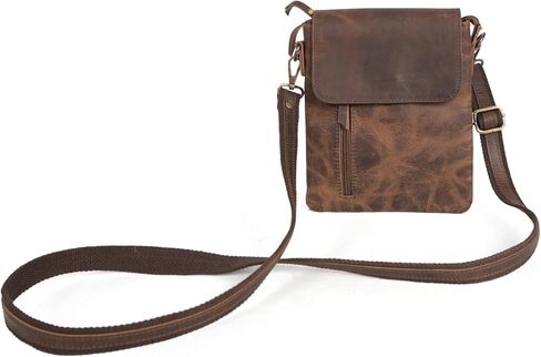 Genuine Leather Messenger Bag for Men, Crossbody Bags for Work Business in Saudi Arabia