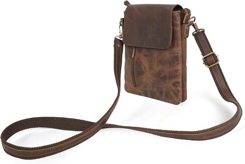 Genuine Leather Messenger Bag for Men, Crossbody Bags for Work Business in Saudi Arabia