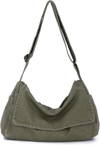 Freie Liebe Canvas Messenger Bag for Women and Men Casual Satchel Crossbody Shoulder Sling Bags in Kuwait