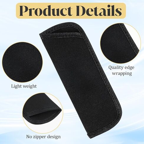 4 Pack Soft Eyeglass Case, 6.14x2.36Inch Slip in Opening Design Protective Glasses Pouch, Easy to Carry Travel Holder for Eyeglasses Sunglasses, Eye Glass Storage in Kuwait