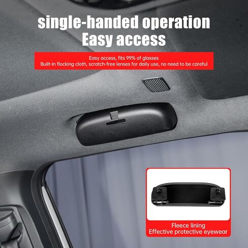 Eyeglass case for 2024-2026 Toyota Land Cruiser 250&1958 Prado LC250 sunglasses frame organizer interior accessories in Kuwait