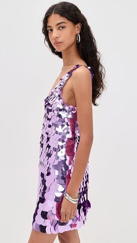 L'AGENCE Women's Andie Mini Paillette Dress in Kuwait