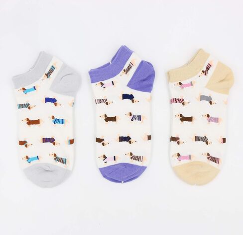 Women's Haute Dachshund Dog Socks Casual Crew Socks Animal Cute Socks Gifts for Women in Saudi Arabia