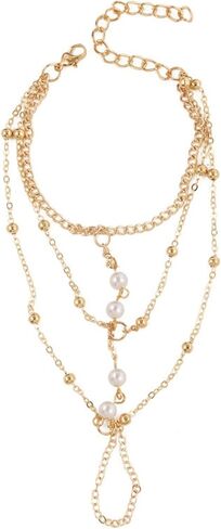 14K Gold Body Chain Jewelry for Women,Sexy Layered Belly Waist Chain Bikini Bra Chain,Adjustable Summer Beach Rhinestone Body Chain in Saudi Arabia