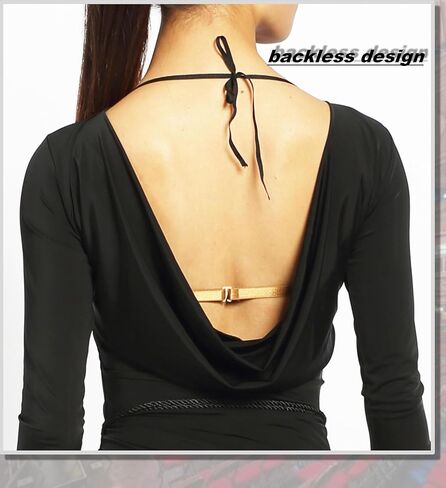 G3011 Latin Ballroom Dance Profession Backless Sides Split Tassels Swing Design Dress (Belt not Included) in Saudi Arabia