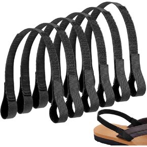 6 Pcs Adjustable Flip Flop Back Straps Removable Sling Ankle Straps for Adults Prosthetics Convert Sandals to Sport for Exercise Fitness Hiking Water Activities Accessories in Kuwait