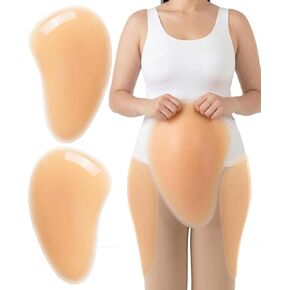 2 Pcs Self Adhesive Silicone Hip Pads, Big Silicone Hips and Buttocks Corrector, Realistic Thick Hip Dip Filler Enhancer for Women in Saudi Arabia