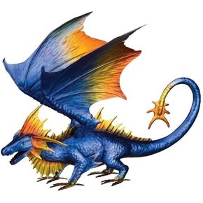 Regal Art & Gift 14061 - Dragon Decor 12" - Blue Home Decor Animal Figurines in Saudi Arabia