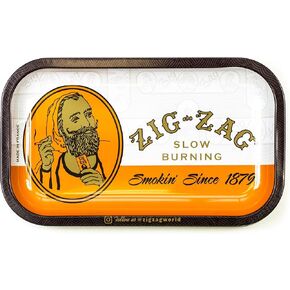 ZIG-ZAG Small Vintage Starburst Rolling Tray 10.75" x 6.5" - Ideal for Rolling Enthusiasts in Saudi Arabia