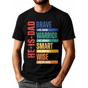 Men's Funny Dad Shirt for Daddy Short Sleeve Cool Father Graphic Tee Casual Top in Saudi Arabia