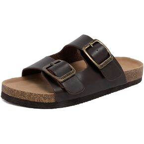 صنادل Nautica Kids للأولاد والبنات بشريطين وإبزيم منزلق للشباب مفتوح عند أصابع القدم مريحة للقدم أحذية صيفية كاجوال للاستخدام الخارجي - غرانت (طفل صغير/طفل كبير) in Kuwait