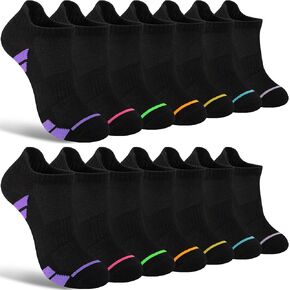 14 Pairs Women's Ankle Socks - Bulk Value Pack,Breathable Casual Athletic Low Cut Socks for Women Size 9-11 in Saudi Arabia