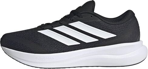 adidas Men's Run Falcon 6, BlackWhiteWhite, 17 in Kuwait