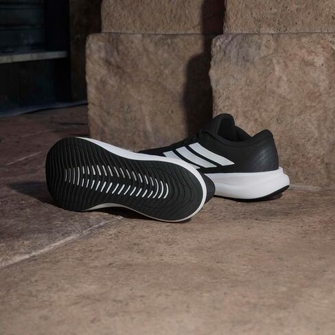 adidas Men's Run Falcon 6, BlackWhiteWhite, 17 in Kuwait
