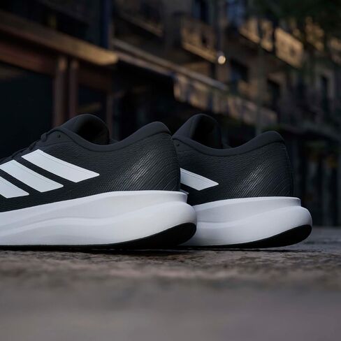 adidas Men's Run Falcon 6, BlackWhiteWhite, 17 in Kuwait