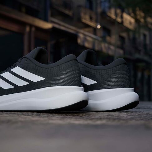 adidas Men's Run Falcon 6, BlackWhiteWhite, 17 in Kuwait
