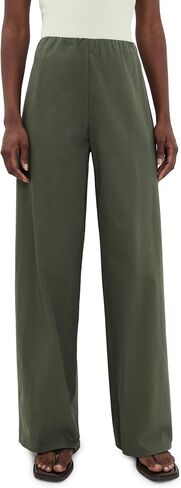 Vince Women's Colette High Waist Cotton Twill Bias Pants in Kuwait
