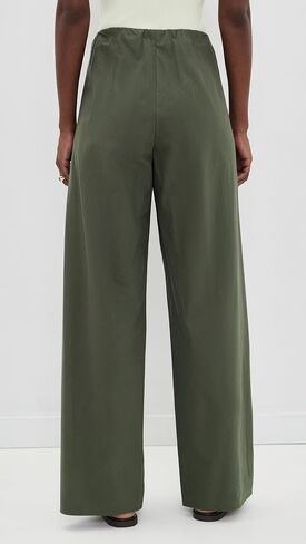 Vince Women's Colette High Waist Cotton Twill Bias Pants in Kuwait