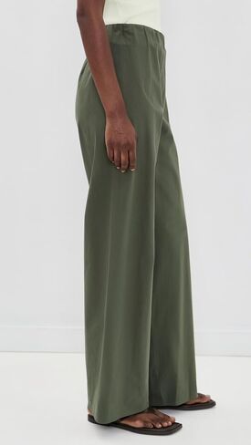 Vince Women's Colette High Waist Cotton Twill Bias Pants in Kuwait
