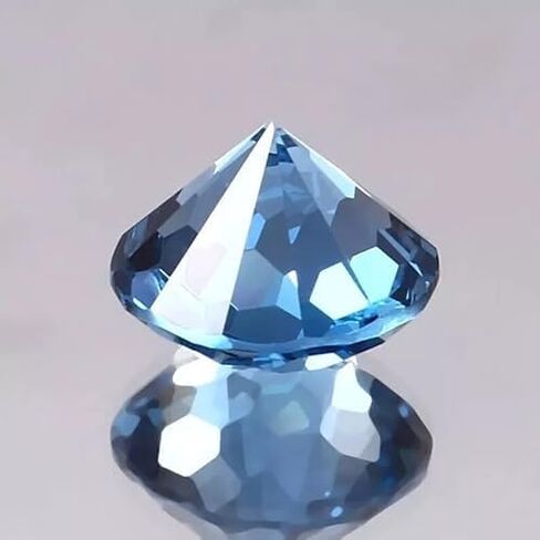 6 mm Loose Lab Grown CVD Diamond, Round Shape, Excellent Blue Color, VVS1 Clarity, GIE Certified Stone for Premium Fine Jewelry Making in Kuwait