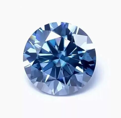 6 mm Loose Lab Grown CVD Diamond, Round Shape, Excellent Blue Color, VVS1 Clarity, GIE Certified Stone for Premium Fine Jewelry Making in Kuwait