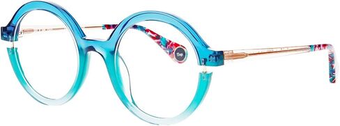WOOW Eyeglasses ROOF TOP 1 5475 Blue To Green Gradient 47mm in Saudi Arabia