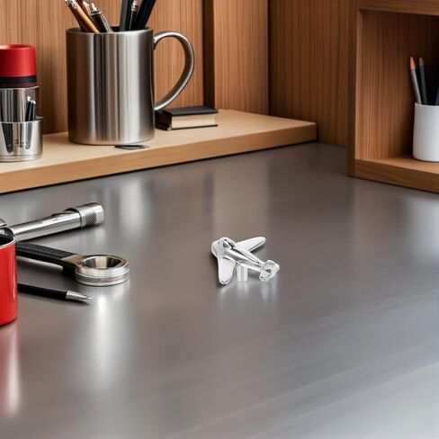 Airplane Cabinet Pull Handles for Drawer and Wardrobe, Zinc Alloy Airplane Shaped Knobs with Screws, 2 Pieces Set for Nursery, Bedroom, and Kitchen Furniture in Kuwait