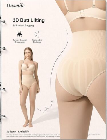 Shapewear Tummy Control for Women High Waisted Body Shaper Underwear Seamless Briefs Panty Girdle in Saudi Arabia