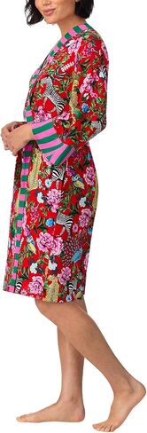 Room Service Women’s Lightweight Rayon Kimono Robe with Pockets and Tie Waist in Saudi Arabia