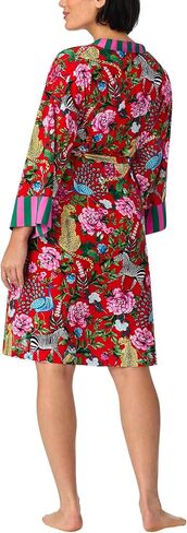 Room Service Women’s Lightweight Rayon Kimono Robe with Pockets and Tie Waist in Saudi Arabia