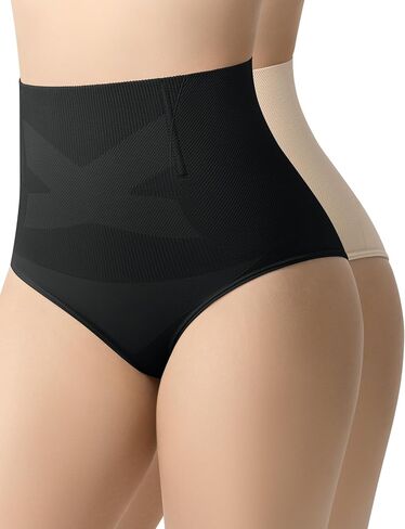 Shapewear Tummy Control for Women High Waisted Body Shaper Underwear Seamless Briefs Panty Girdle in Saudi Arabia
